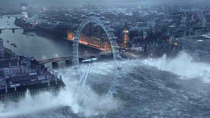 مناطق في لندن معرضة لخطر الغرق بسبب الفيضانات في غضون 10 سنوات