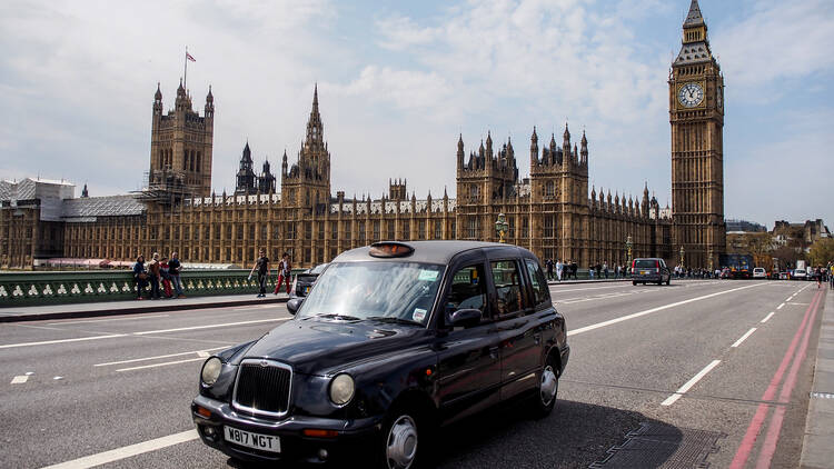 سيارات الأجرة في لندن