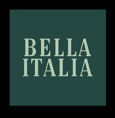 لوغو مطعم بيلا ايطاليا Bella Italia المصنف ضمن قائمة افضل مطعم ايطالي لندن