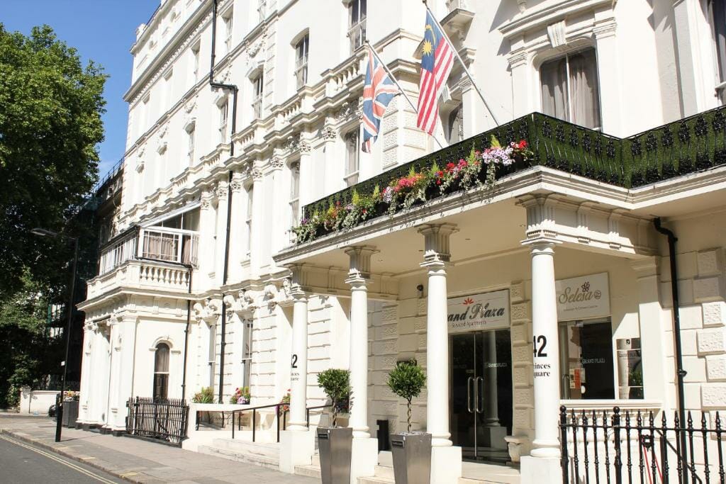شقق Grand Plaza Serviced Apartments المخدومة - شقق للايجار في لندن شارع العرب (شقق فندقية في لندن شارع اجور رود)