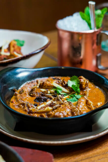صورة لطبق من اطباق مطعم Cinnamon Bazaar وهو احد افضل مطاعم هندية في لندن