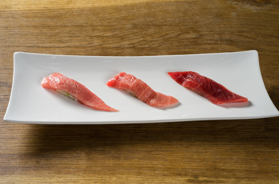 صورة لطبق من اطباق مطعم Kikuchi الذي يعد احد أفضل مطاعم سوشي يابانية في لندن