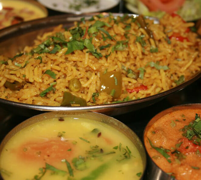 صورة لطبق من اطباق مطعم Sagar Vegan & Vegetarian Restaurant – Covent Garden وهو احد افضل مطاعم هندية في لندن