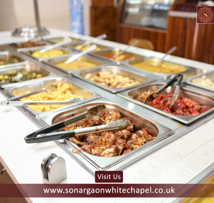 صورة لطبق من اطباق مطعم Sonargaon Restaurant Whitechapel الذي يعد من افضل مطاعم بوفيه في لندن