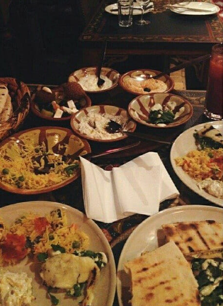 صورة لطبق من اطباق مطعم سوق Souk والذي يعد افضل مطعم مغربي في لندن