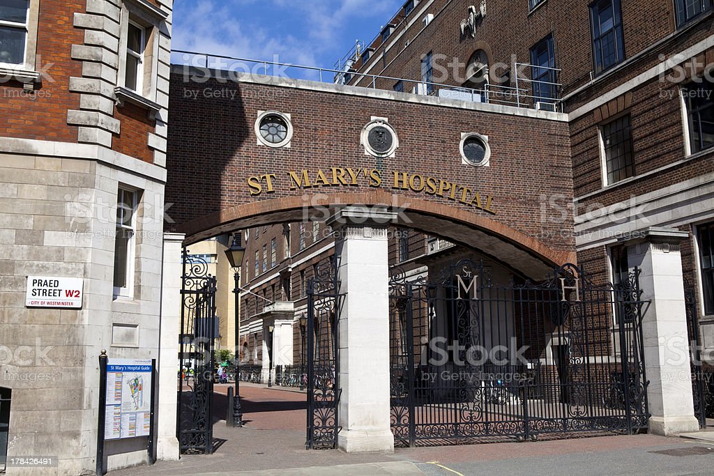مستشفى سانت ماري St. Mary's ومختبر الكسندر فليمنغ Alexander Fleming