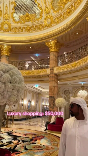 الحب أم المال: بذخ مفرط تعيشه بريطانية زوجة مليونير عربي (فيديو)